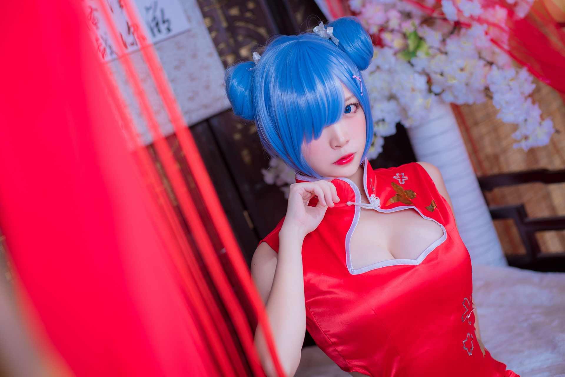 二佐Nisa蕾姆旗袍